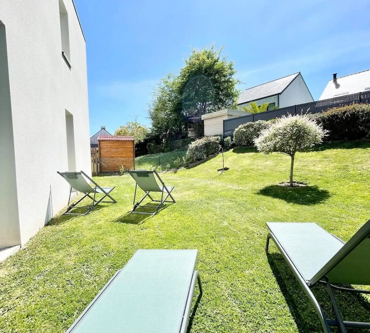 Charmant T3 Ultra cosy - Jardin - 50m des plages Ploemeur France
