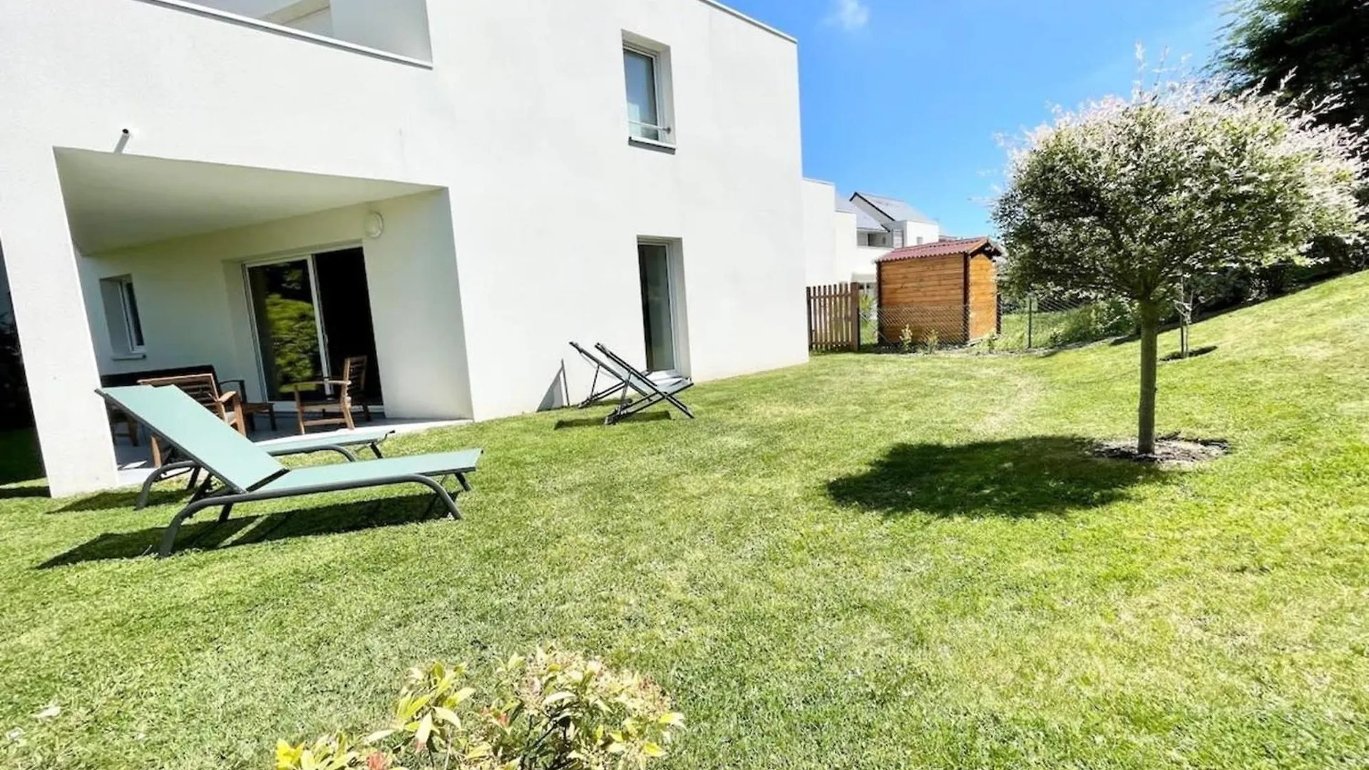 Charmant T3 Ultra cosy - Jardin - 50m des plages Ploemeur Appartement